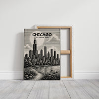Chicago in Woodcut