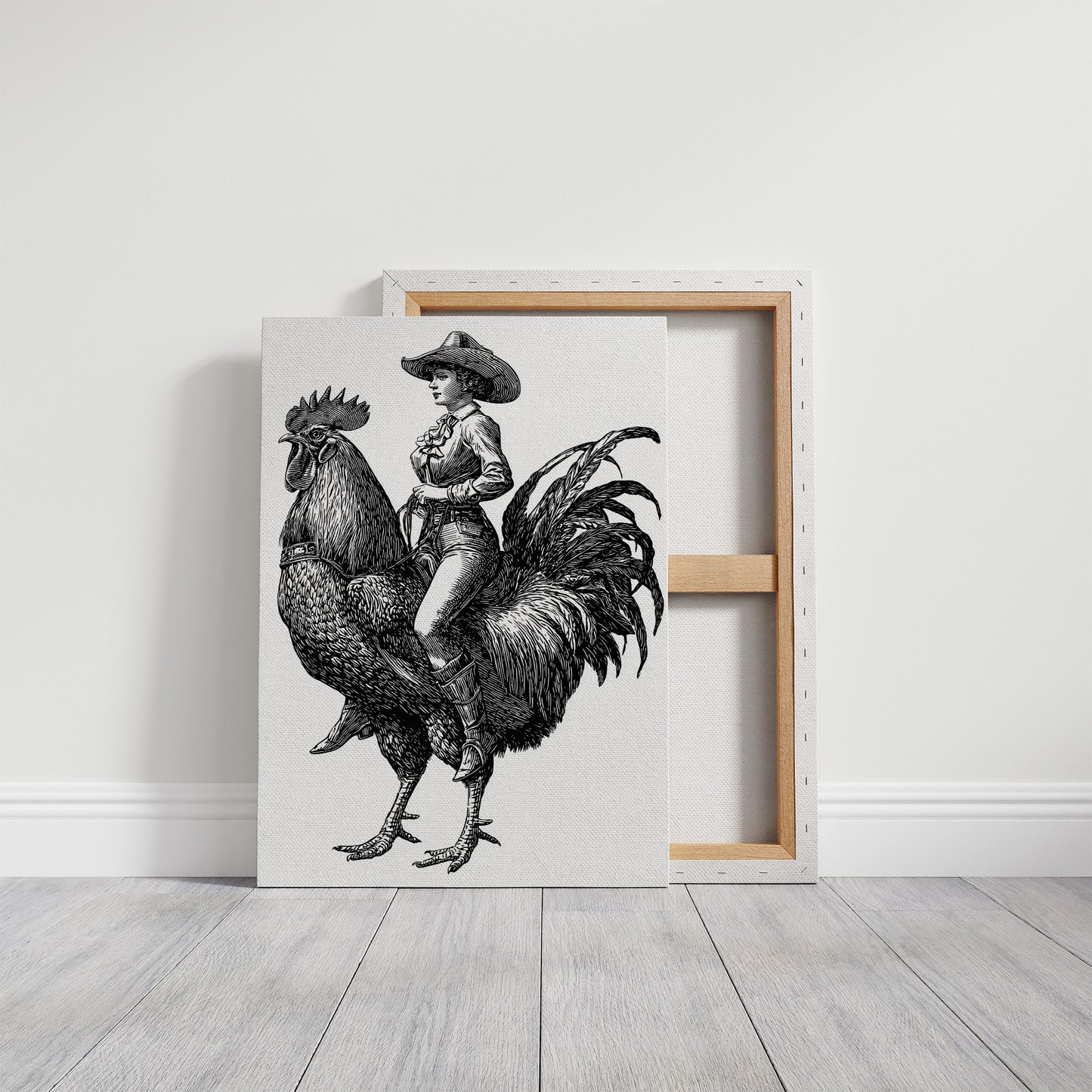 Rooster Ride At High Noon
