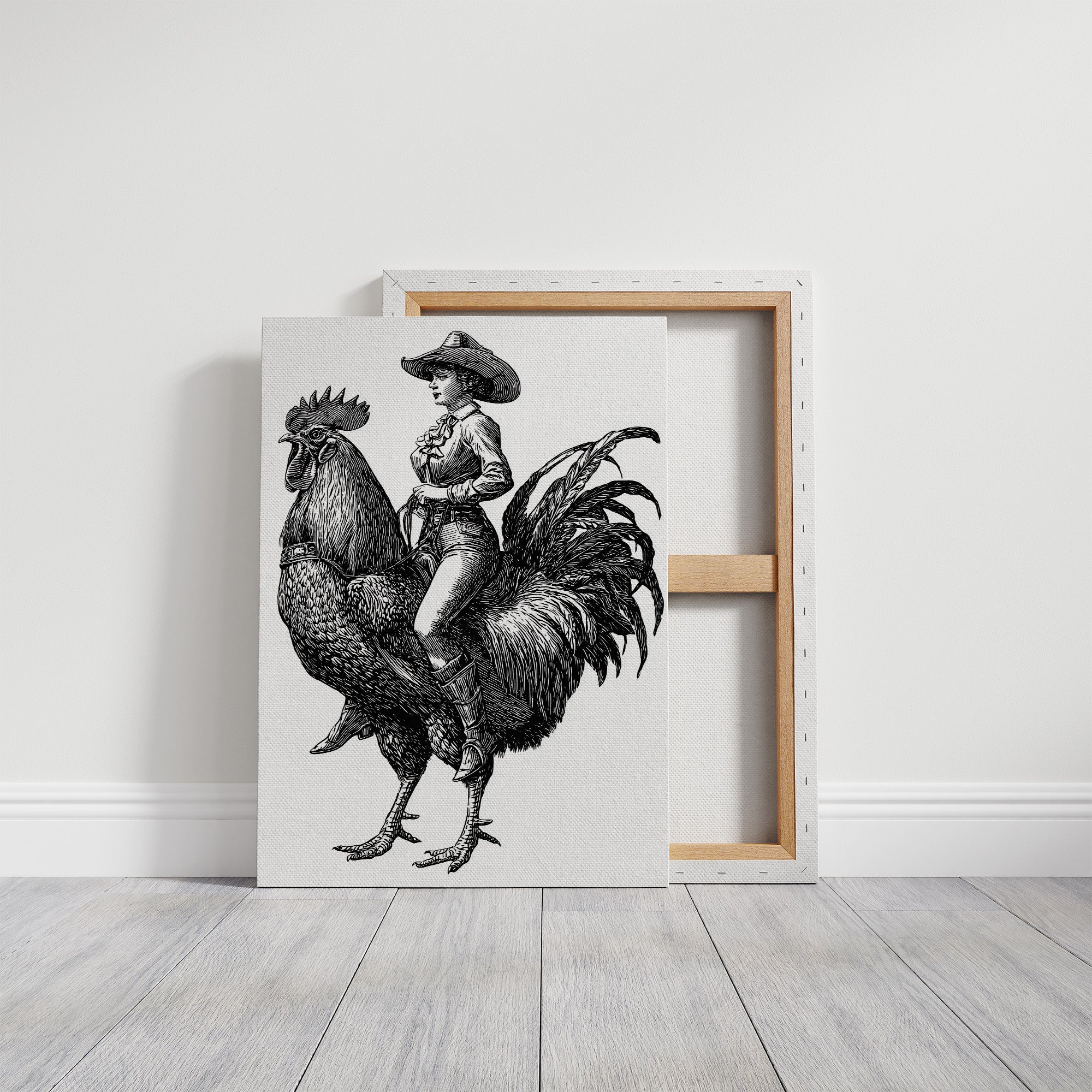 Rooster Ride At High Noon