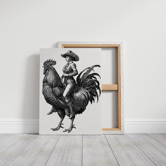 Rooster Ride At High Noon