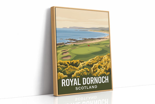Gorse and a Red Flag Waving