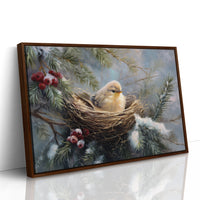 Winter Songbird Finds Sacred Rest