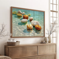 Stones Dance In Turquoise Waters