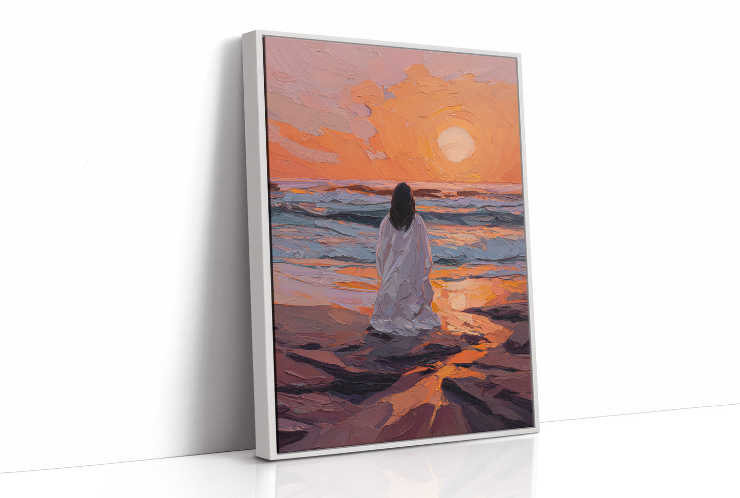 Solitude Meets The Coral Horizon