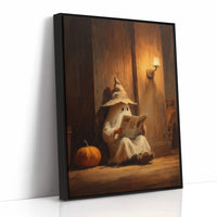 Ghostly Reader Awaits Halloween News