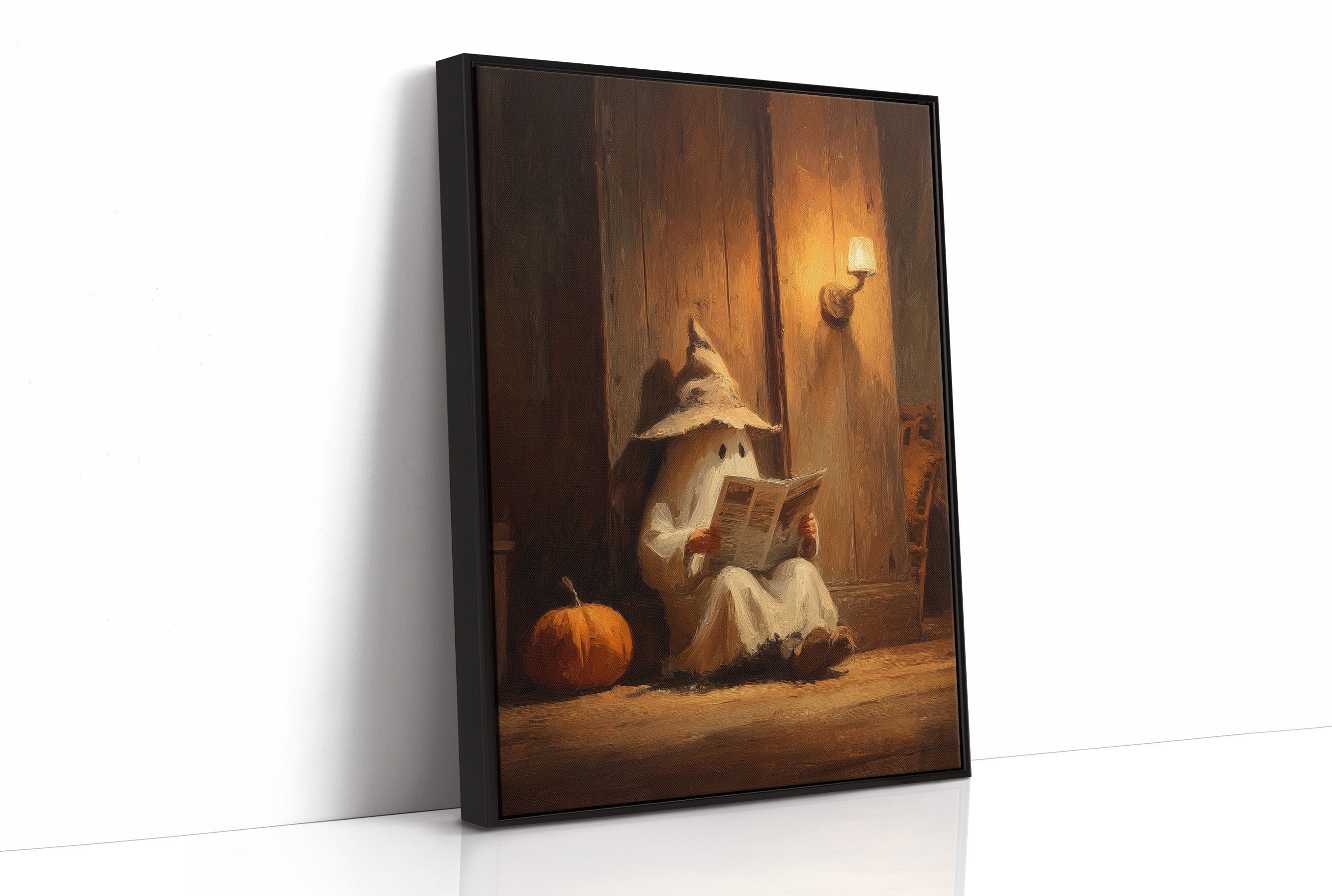Ghostly Reader Awaits Halloween News