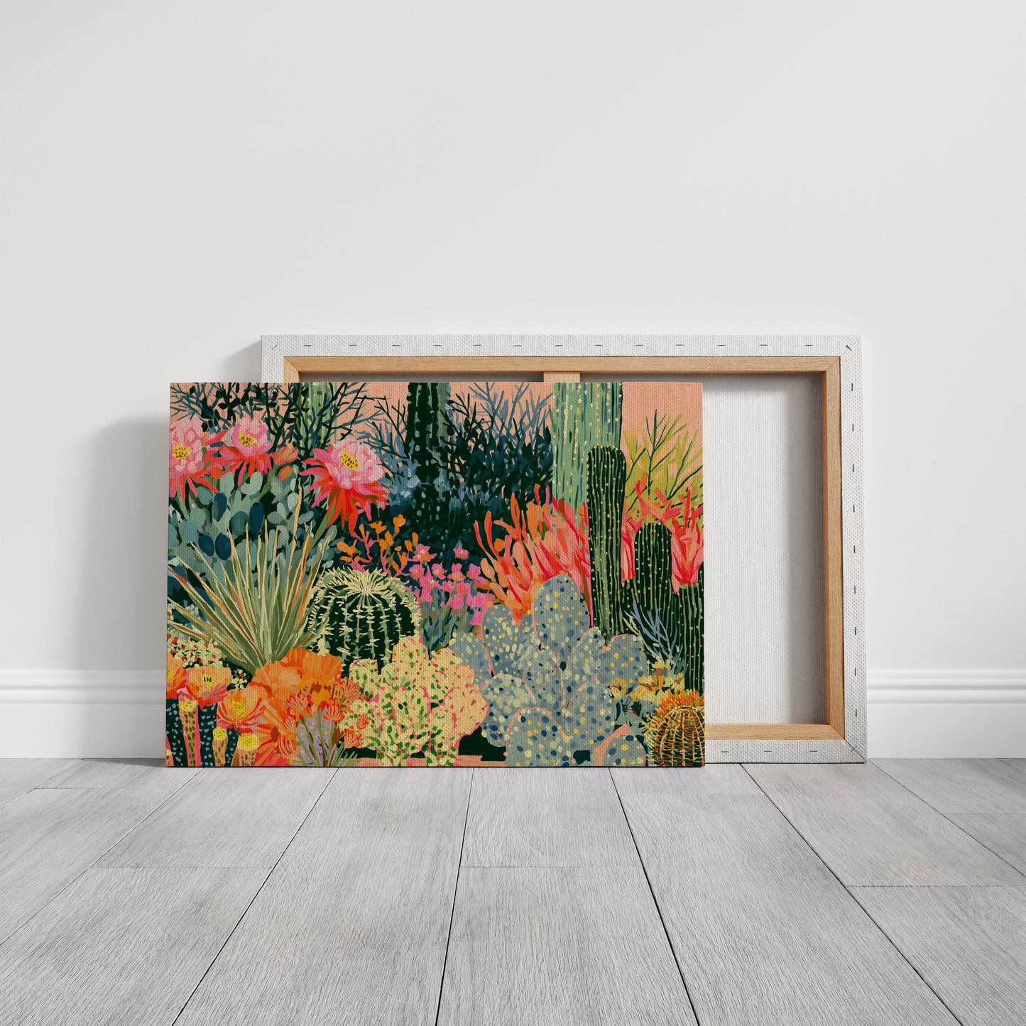 Blooming Cactus Garden