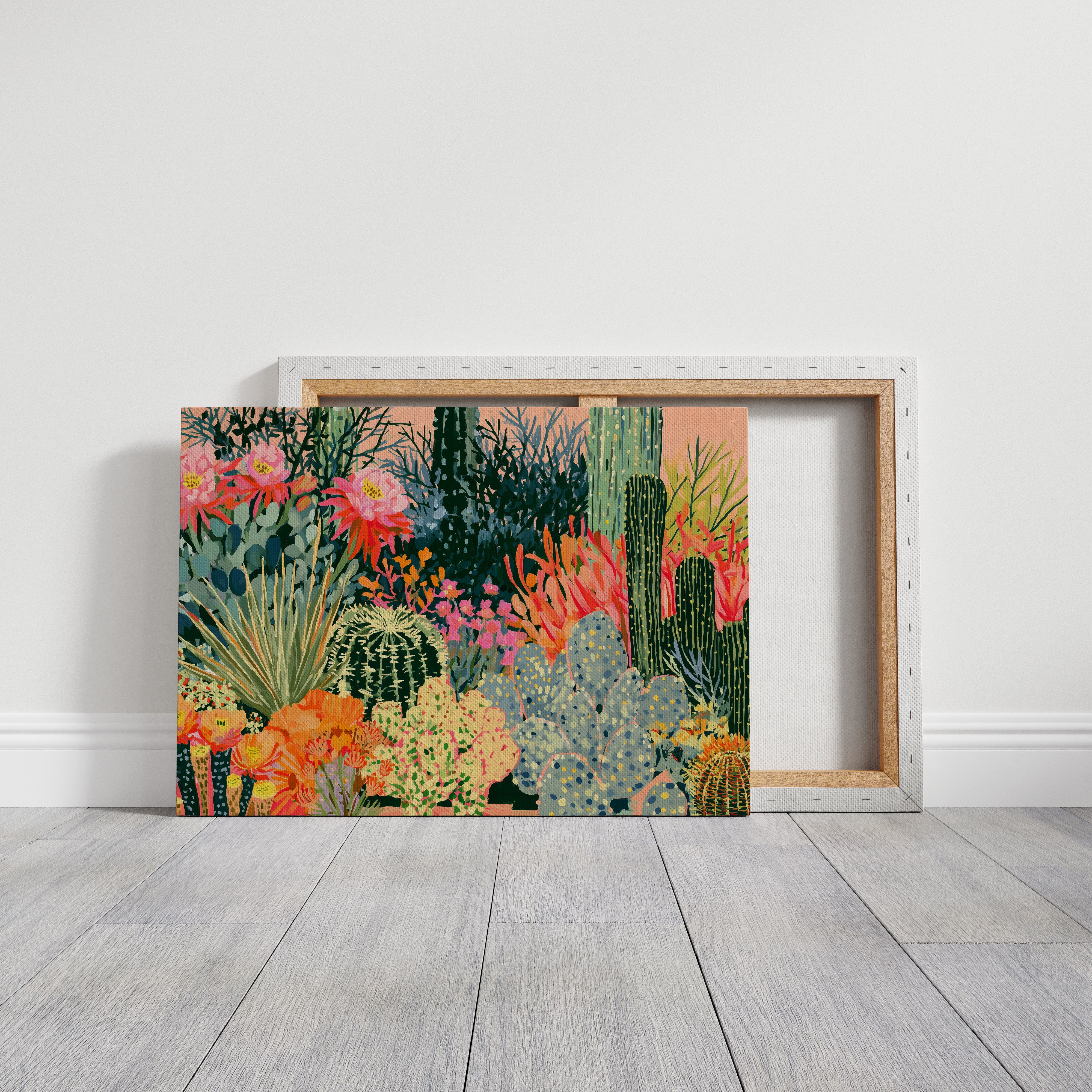 Blooming Cactus Garden