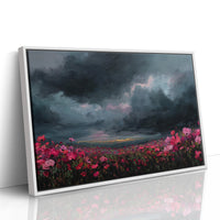 Storm Blooms Against Darkened Sky