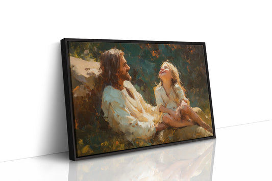 Joyful Moments in Golden Light