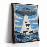 Cosmic Cattle Abduction