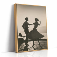 Dockside Waltz At Golden Hour