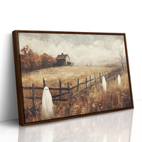 Autumn Spirits Haunt The Meadow Path