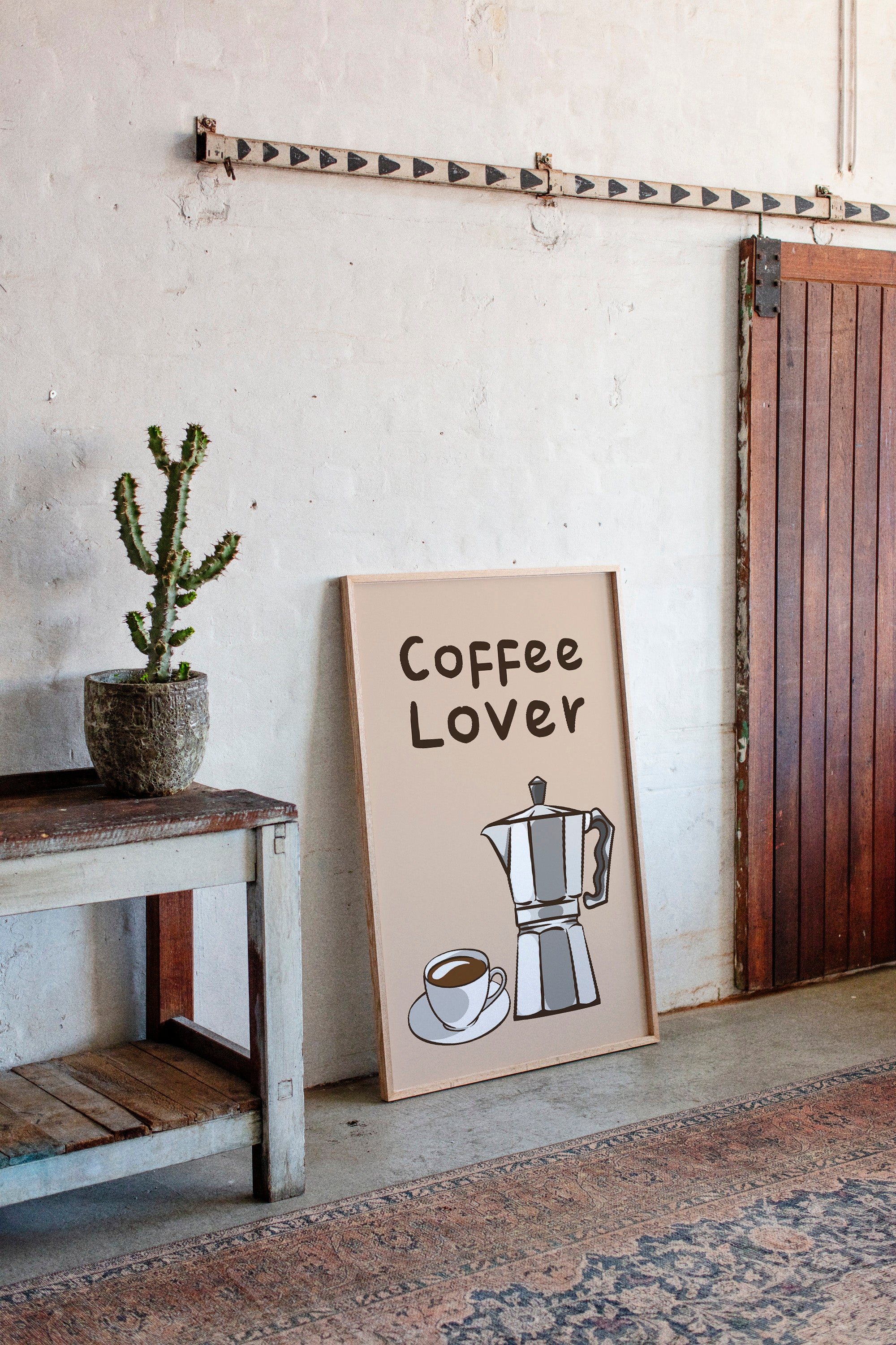 Espresso Dreams In Blush Pink