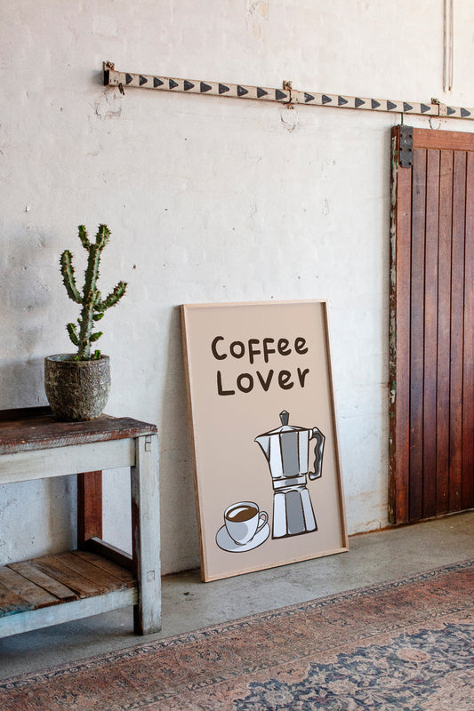 Espresso Dreams In Blush Pink