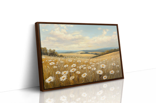 Summer Daisies Dance Through Golden Fields