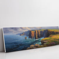 Sunlit Cliffs Above the Northern Sea