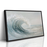 Ocean's Breath Curves Into Light