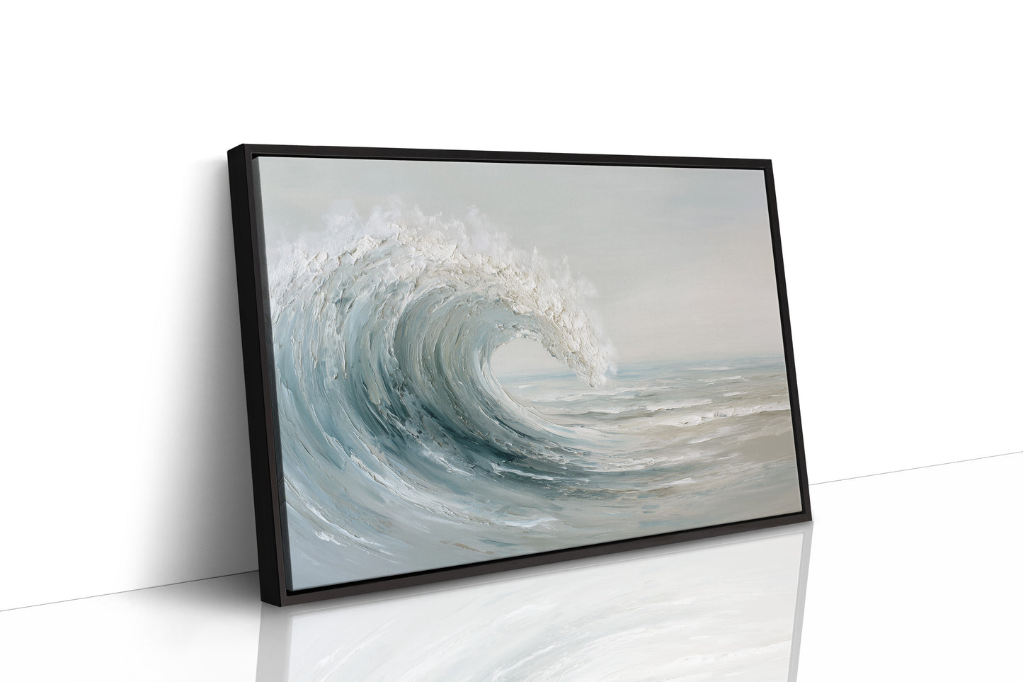 Ocean's Breath Curves Into Light