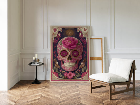 Petals Adorn the Eternal Face