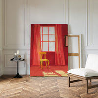 Yellow Chair Catches Morning Light