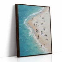 Tiny Figures Dance With Tides