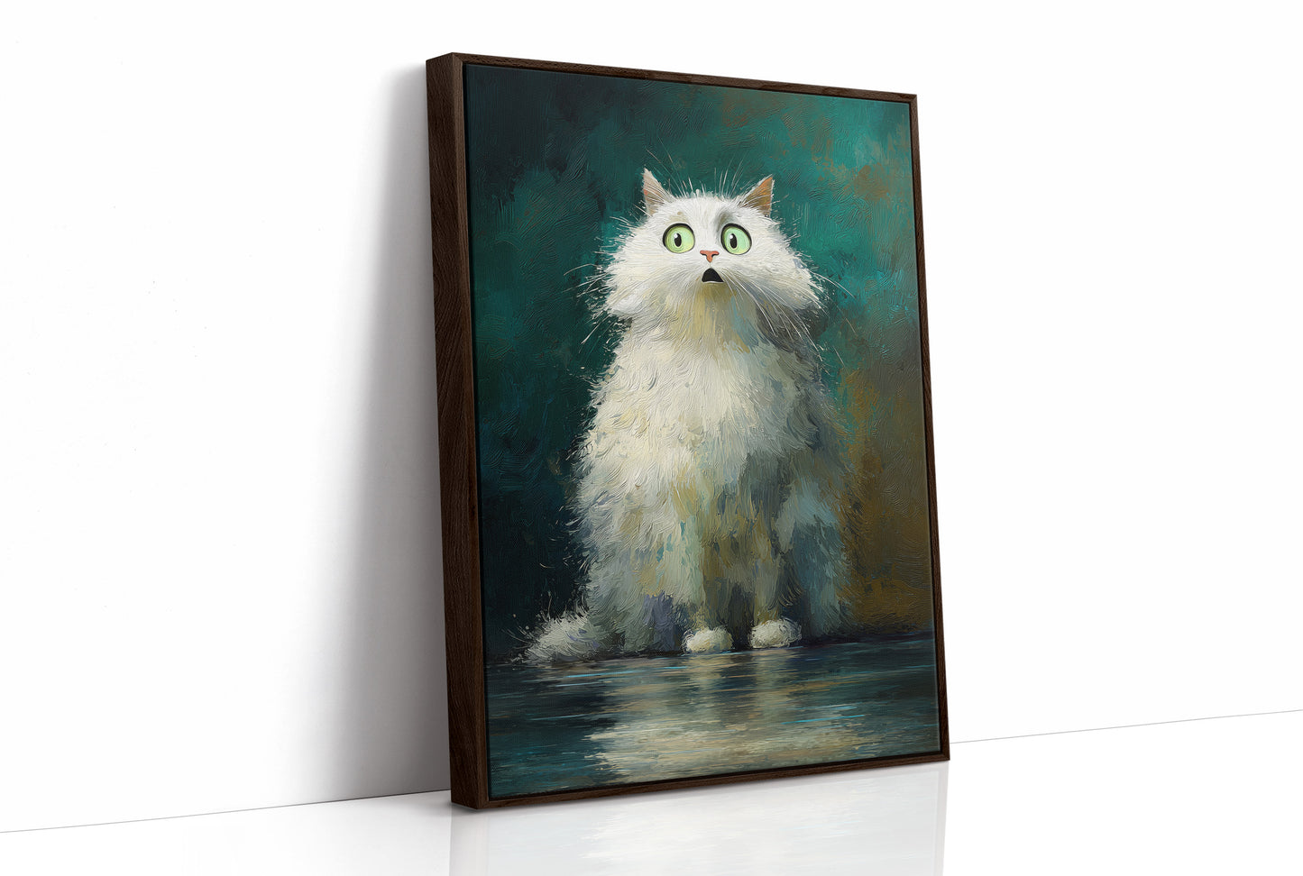 Emerald Eyes Meet Midnight Wonder