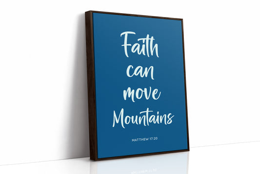 Belief Speaks In Ocean Blue