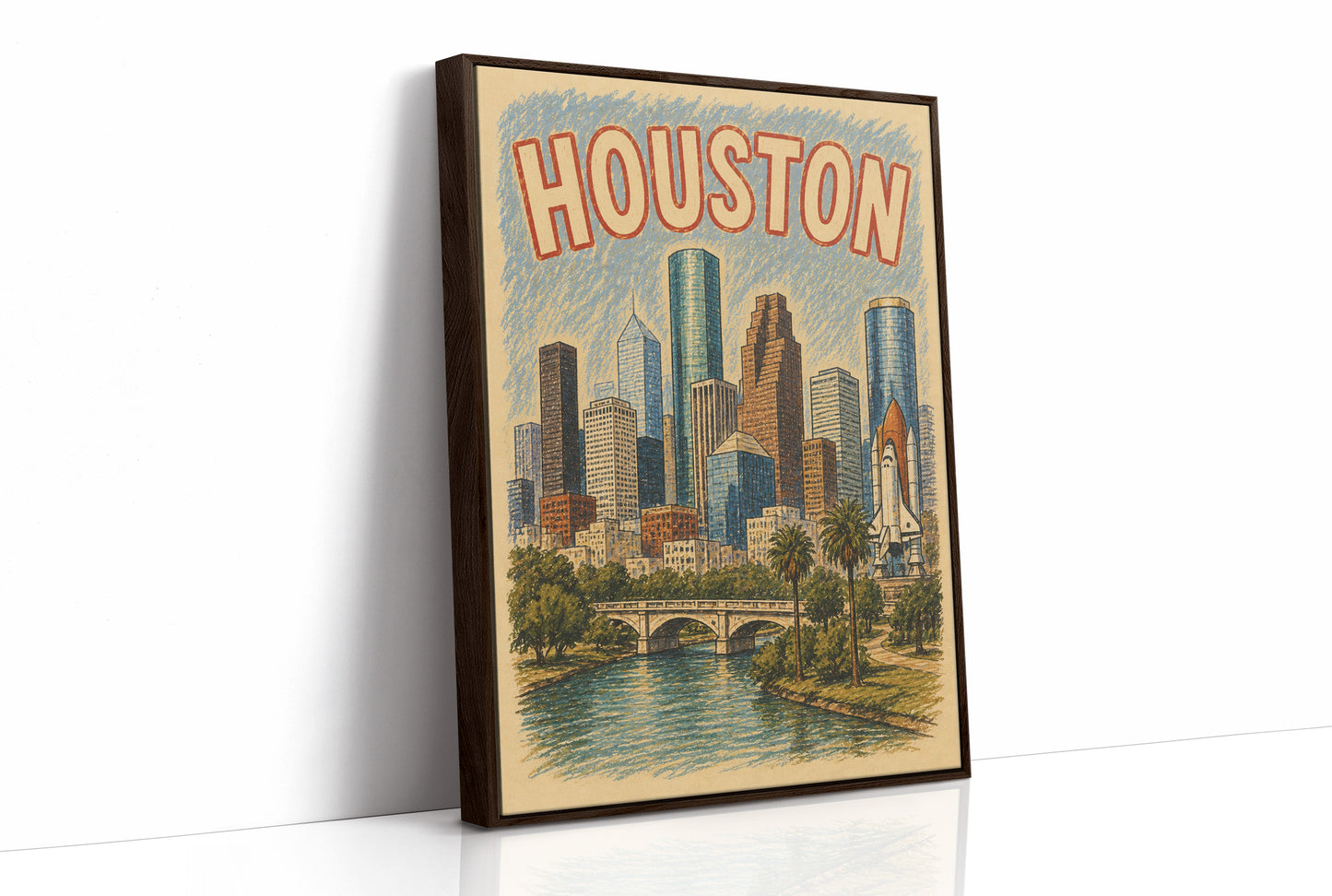 Houston, Space City Skyline