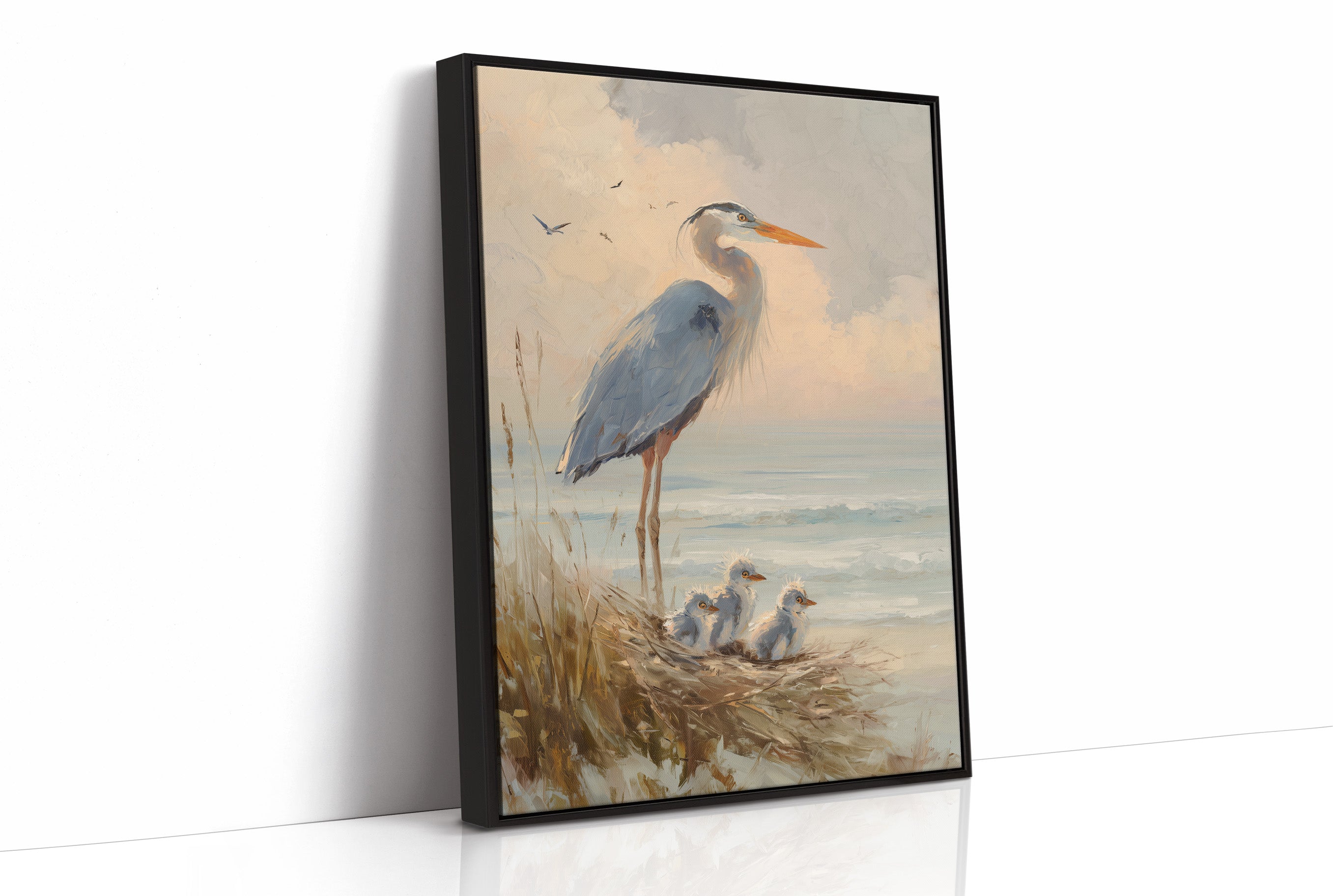 Shoreline Guardian Watches Dawn Break