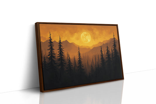 Ancient Pines Watch Golden Moon