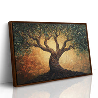 Ancient Olive Dances At Dawn