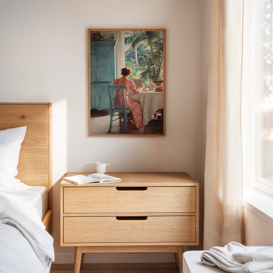 Morning Light Through Open Windows