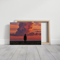 Cowboy at Dusk