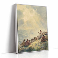 Sunlit Gathering On Hillside Heights