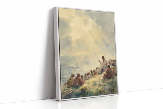 Sunlit Gathering On Hillside Heights