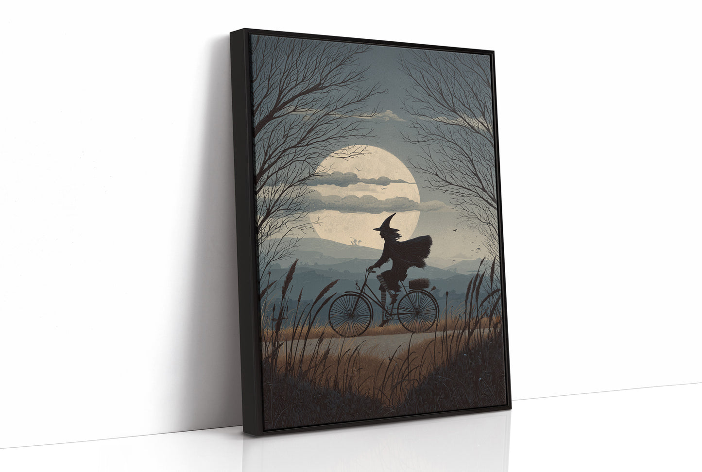 Midnight Cyclist's Mystical Journey