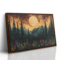 Alpine Meadows Catch Moonlight's Gold