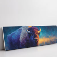 Bison in Painted Twilight