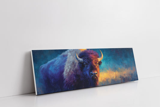 Bison in Painted Twilight