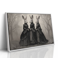 Victorian Hares Tell Forest Tales