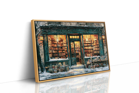 Bookshop in the Snow