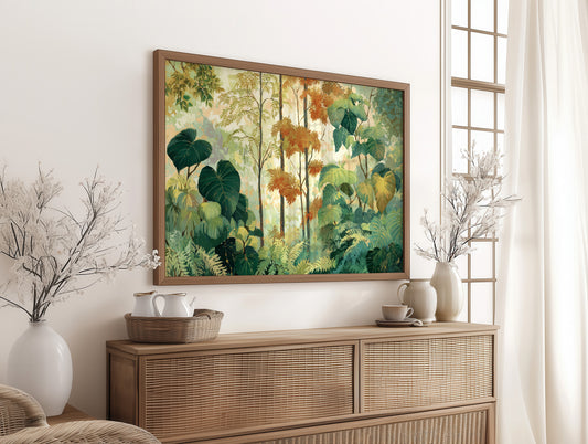 Sunlit Jungle Dances At Dawn