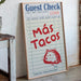 Taco Tuesday Orders Sweet Memories