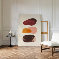 Autumn Stones Float In Morning Light