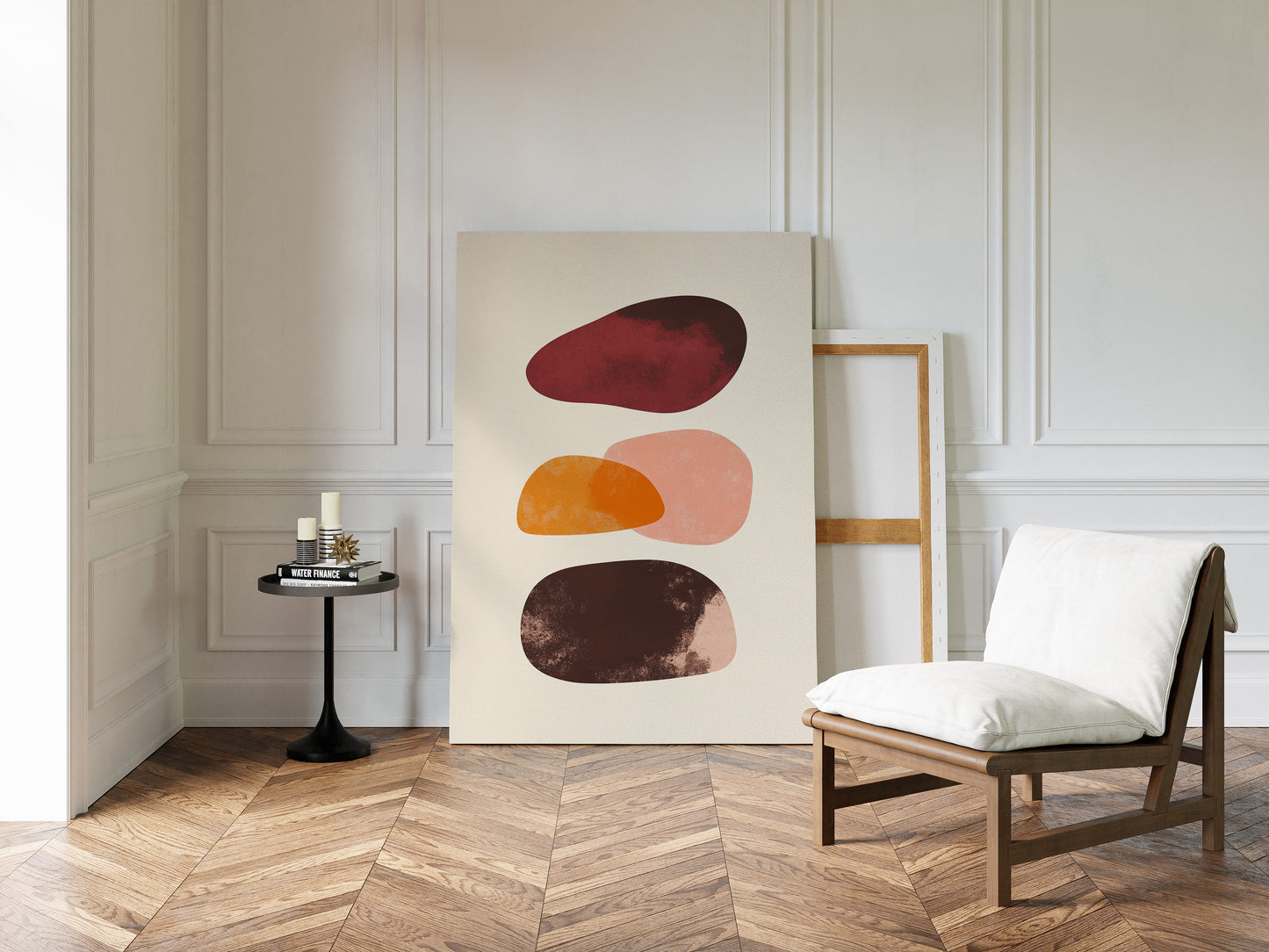Autumn Stones Float In Morning Light