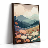 Valley Poppies Whisper To Mountains