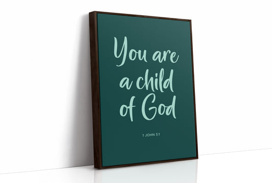 Sacred Words In Mint Glow