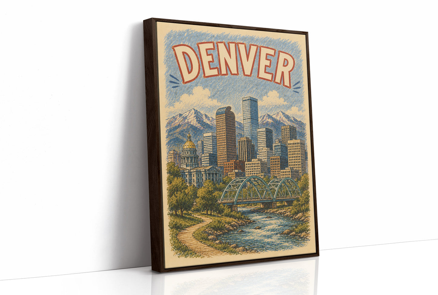 Denver, Mile High Skyline