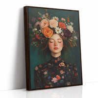 Floral Reverie in Midnight Bloom